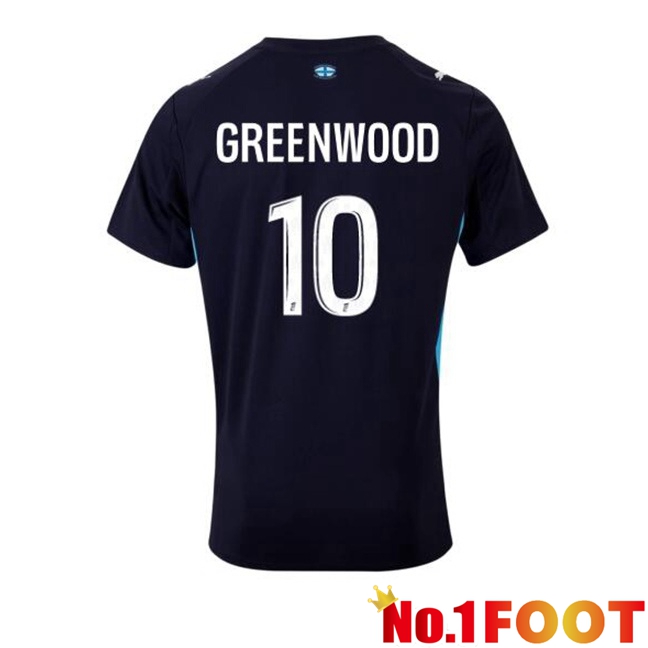 Marseille OM (GREENWOOD 10) Away Soccer Jersey Blue Royal 2025/2026
