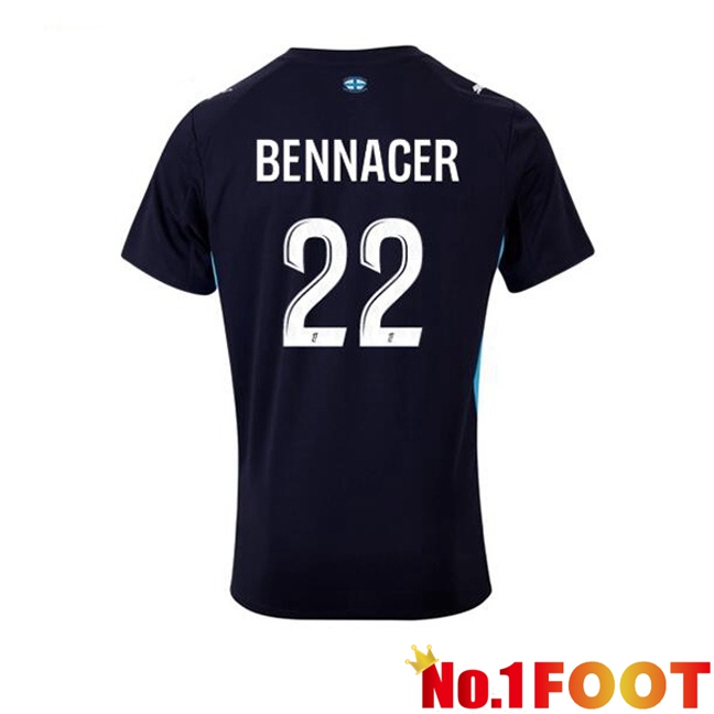 Marseille OM (BENNACER 22) Away Soccer Jersey Blue Royal 2025/2026