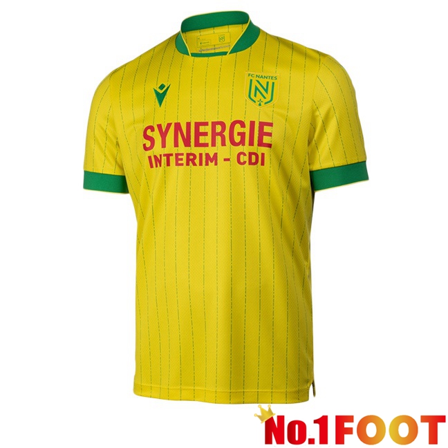 FC Nantes Home Soccer Jersey Yellow 2025/2026