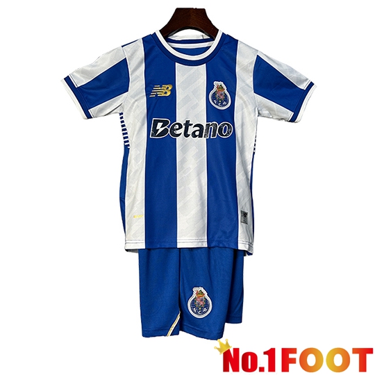 FC Porto Kids Home Soccer Jersey 2025 2026