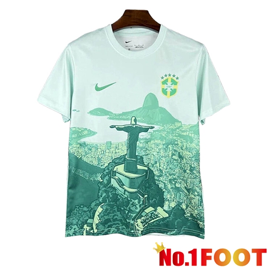 Brazil Soccer Jersey Special Edition Green 2025 2026