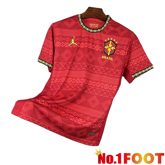 Brazil Soccer Jersey Special Edition Red 2025 2026