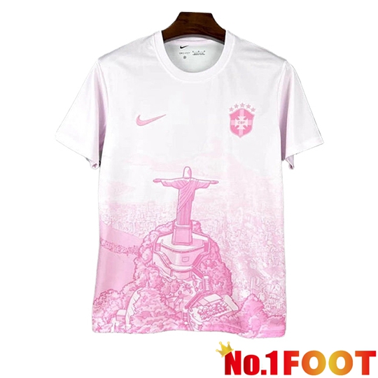 Brazil Soccer Jersey Special Edition Pink 2025 2026