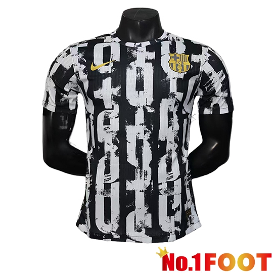 FC Barcelona Soccer Jersey Special Edition White Black 2025 2026