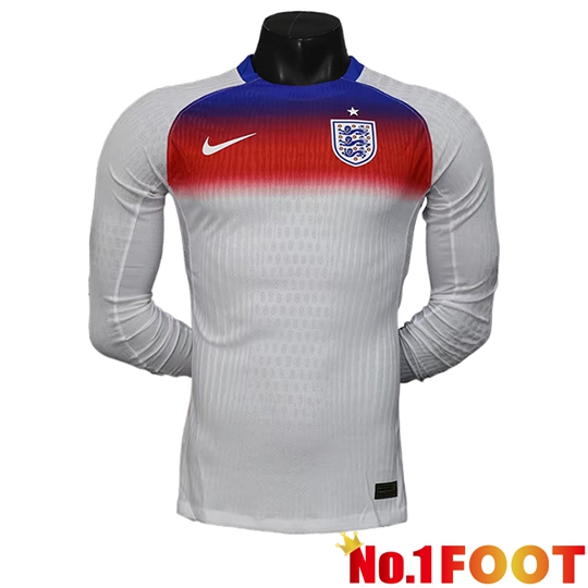 England Home Soccer Jersey Long sleeve 2025 2026