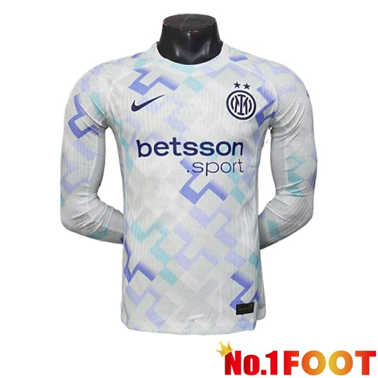 Inter Milan Away Soccer Jersey Long sleeve 2025 2026