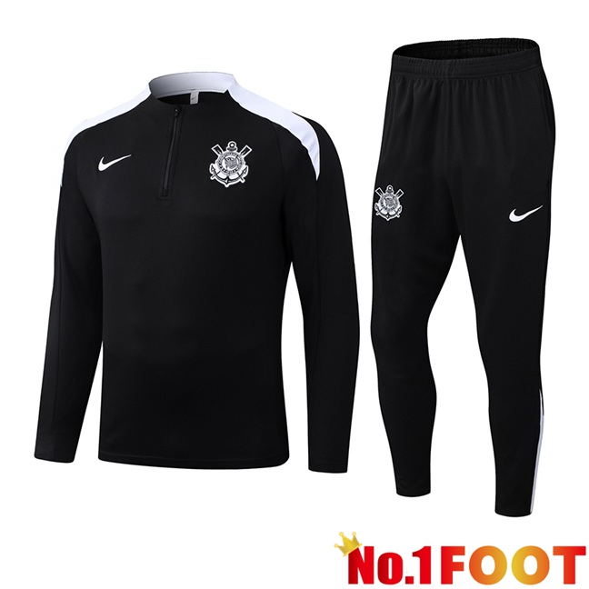 Corinthians kit Training Tracksuit Black 2025/2026