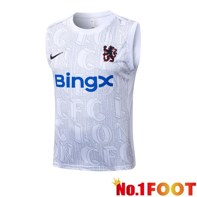 FC Chelsea Gilet Soccer White 2025/2026