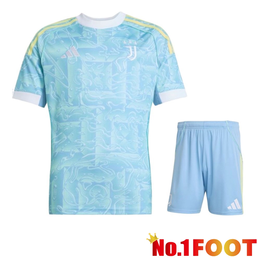Juventus Away kit Soccer Jersey + Shorts 2025 2026