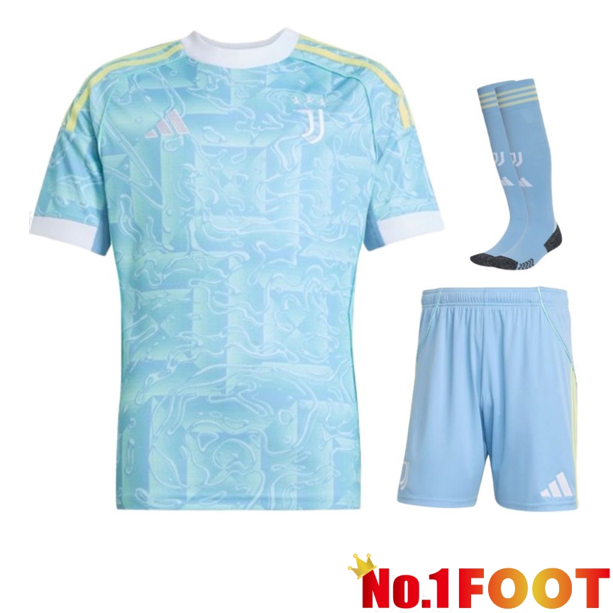 Juventus Away kit Soccer Jersey (Shorts + Socks) 2025 2026