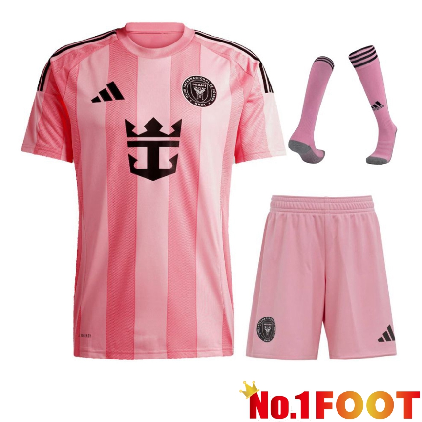 Inter Miami CF Home kit Soccer Jersey (Shorts + Socks) 2025 2026