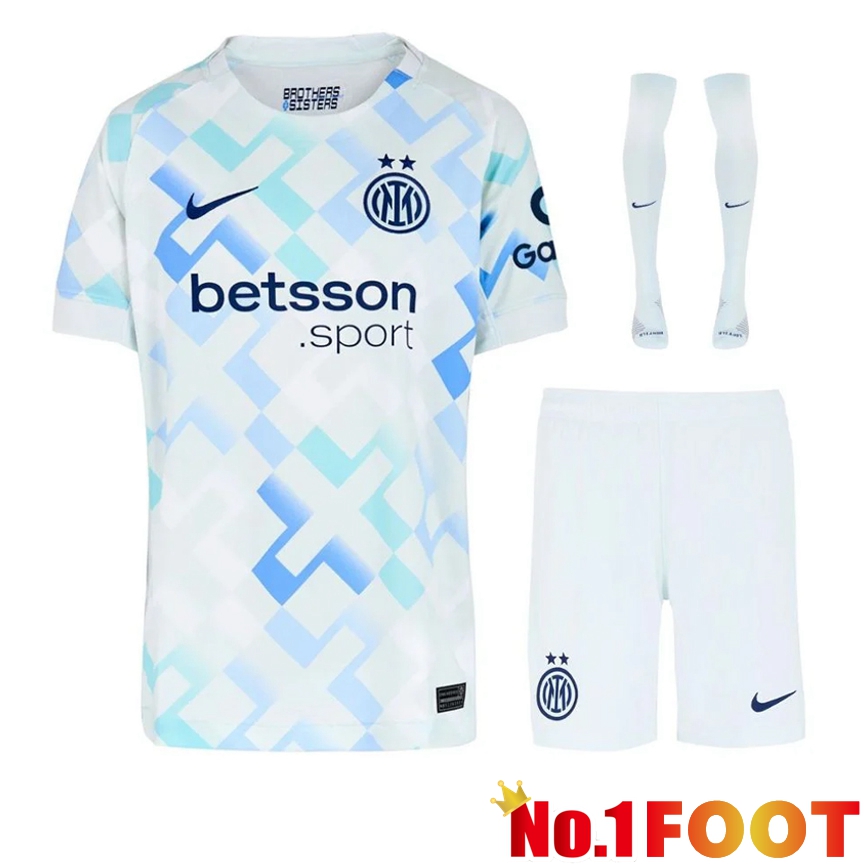 Inter Milan Away kit Soccer Jersey (Shorts + Socks) 2025 2026