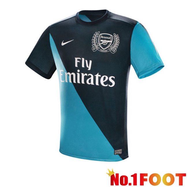 Arsenal Retro Away Soccer Jersey Blue 2011-2012