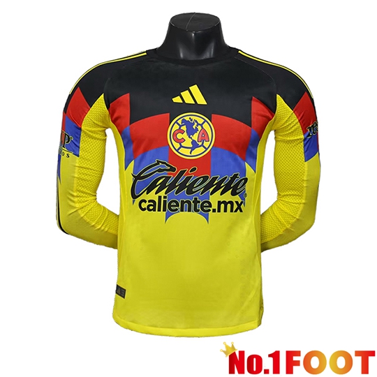 Club America Home Soccer Jersey Long sleeve 2025/2026