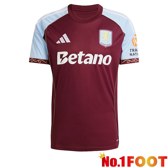 Aston Villa Home Soccer Jersey 2025/2026
