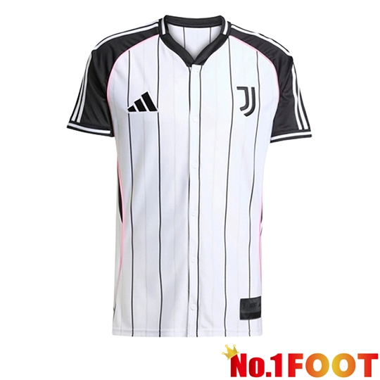 Juventus Soccer Jersey Special Edition White/Black 2025/2026