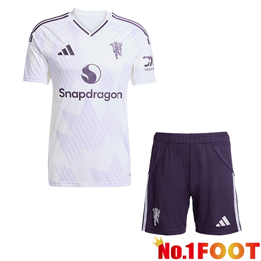 Manchester United Kids Away Soccer Jersey 2025/2026