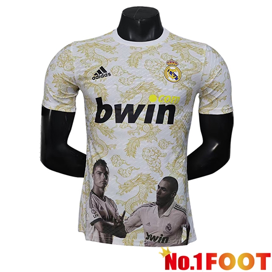 Real Madrid Soccer Jersey Special Edition Yellow 2025/2026