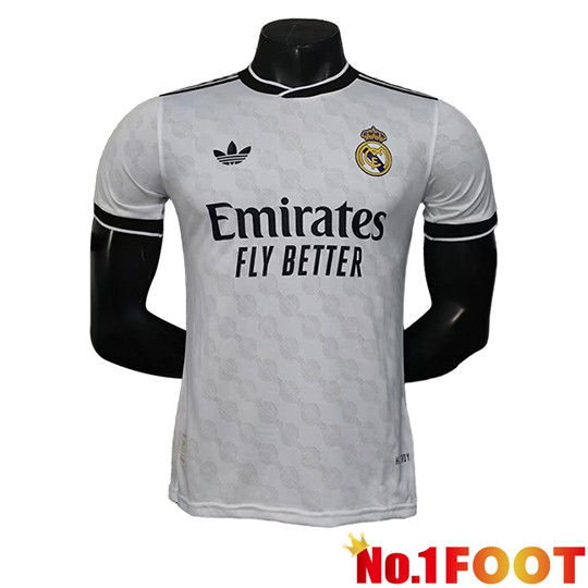 Real Madrid Soccer Jersey Special Edition White 2025/2026
