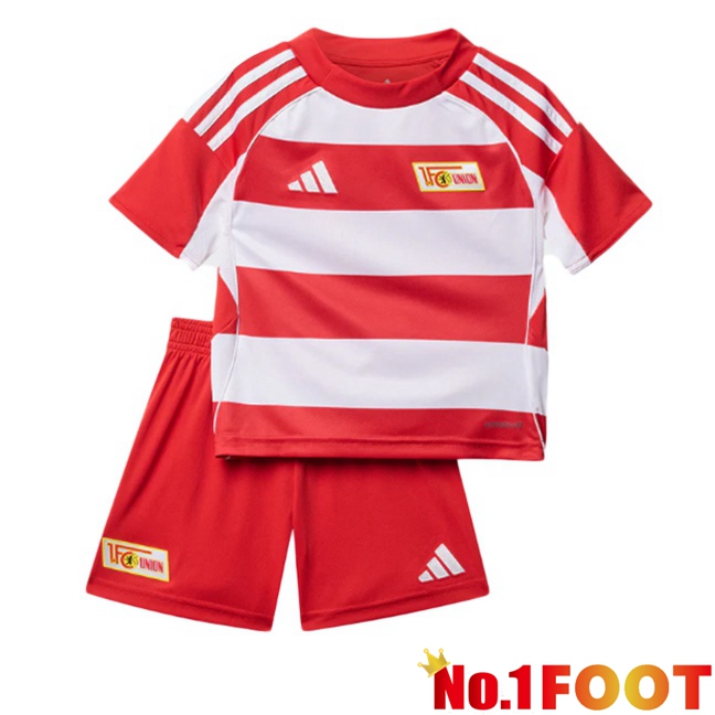 FC Union Berlin Kids Home Soccer Jersey Red 2025/2026