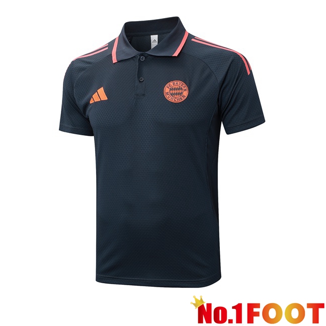 Bayern Munich Soccer Polo Grey 2025/2026