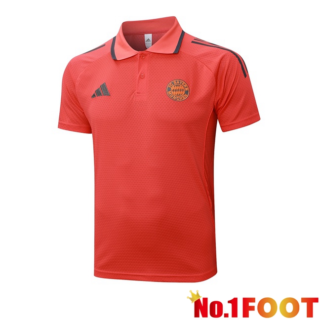 Bayern Munich Soccer Polo Orange 2025/2026