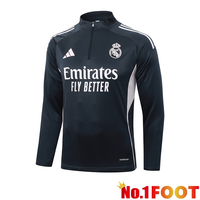 Real Madrid Training Sweatshirt Grey 2025/2026