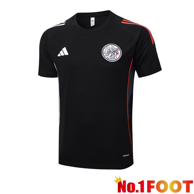 AFC Ajax Training T Shirt Black 2025/2026