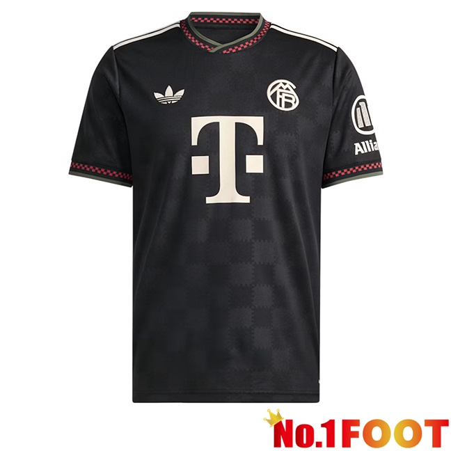 Bayern Munich Third Soccer Jersey Black 2025/2026