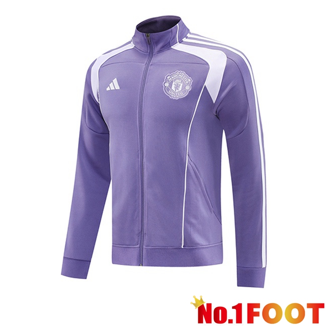 Manchester United Training Jacket Purple 2025/2026