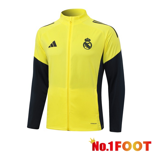 Real Madrid Training Jacket Yellow 2025/2026