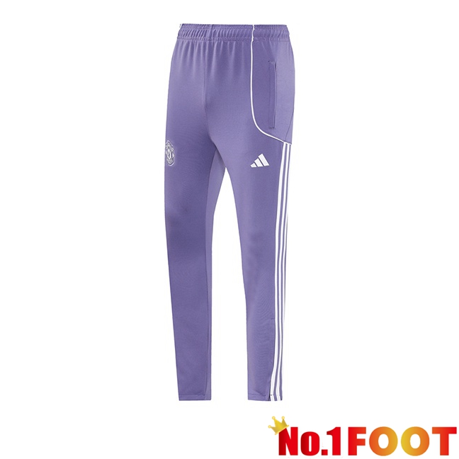 Manchester United Training Pants Purple 2025/2026