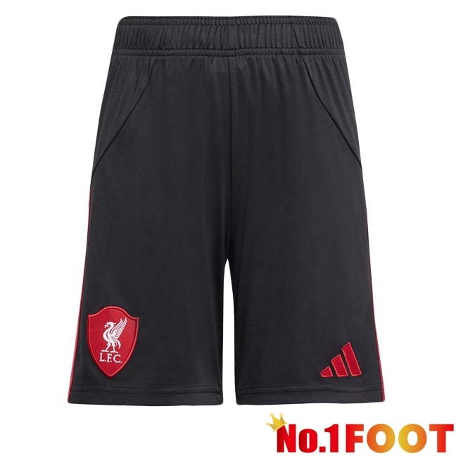 FC Liverpool Home Soccer Shorts Black 2025/2026