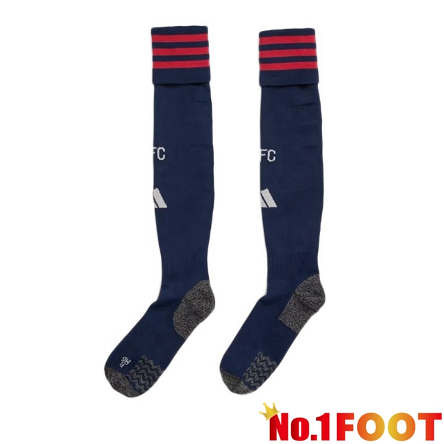 Arsenal Away Soccer Socks Blue Royal 2025/2026