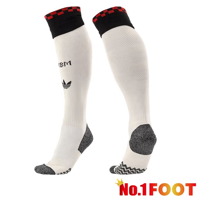 Bayern Munich Third Soccer Socks White 2025/2026