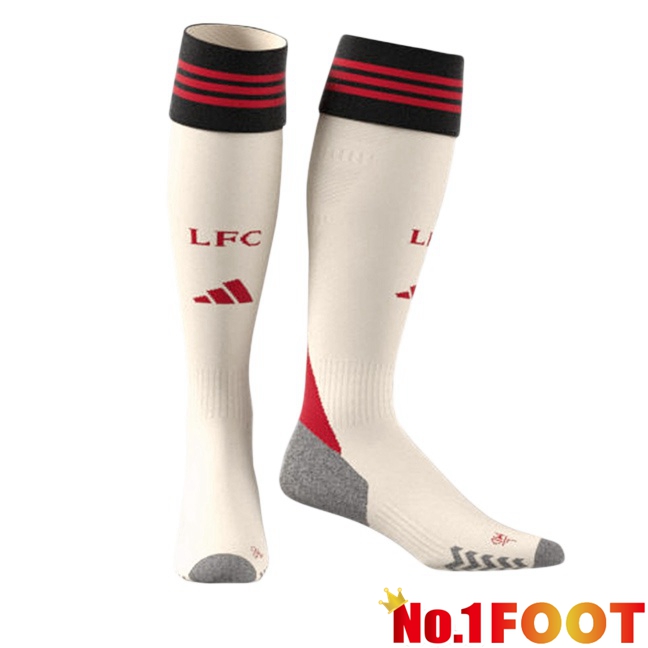 FC Liverpool Away Soccer Socks Yellow 2025/2026