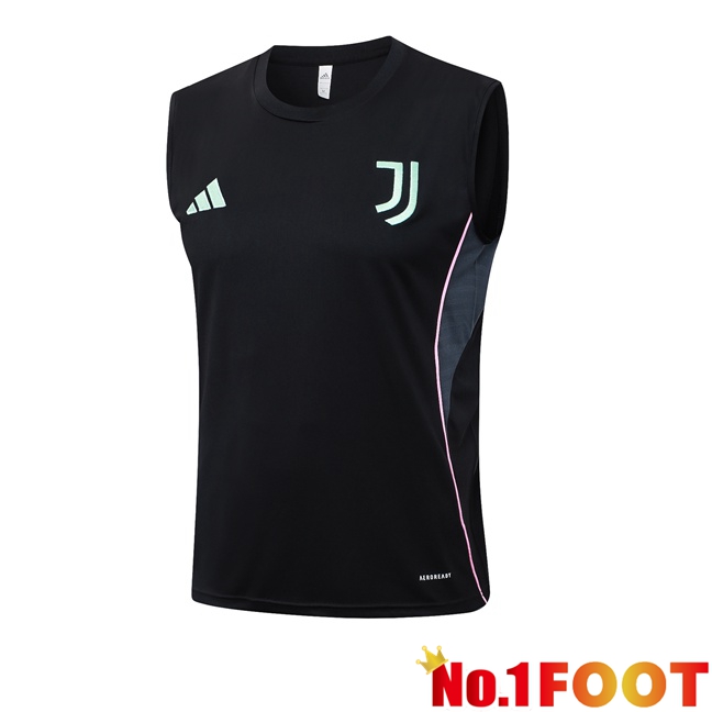 Juventus Soccer Vest Black 2025/2026