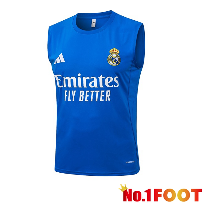 Real Madrid Soccer Vest Blue 2025/2026