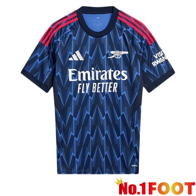 Arsenal Away Soccer Jersey Blue Royal 2025/2026