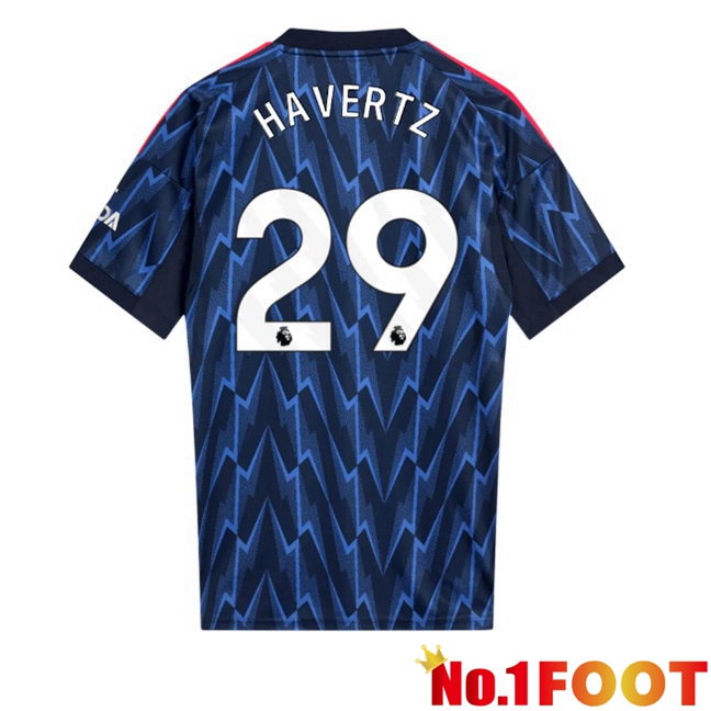 Arsenal (HAVERTZ 29) Away Soccer Jersey Blue Royal 2025/2026