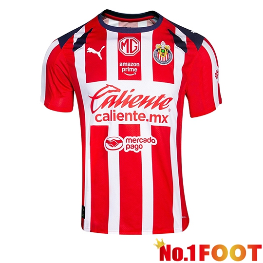 CD Guadalajara Home Soccer Jersey 2025/2026