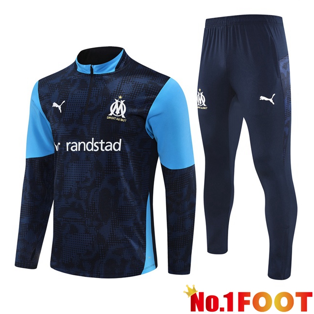 Marseille OM kit Training Tracksuit Blue Royal 2025/2026