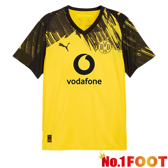 Dortmund BVB Home Soccer Jersey Yellow 2025/2026