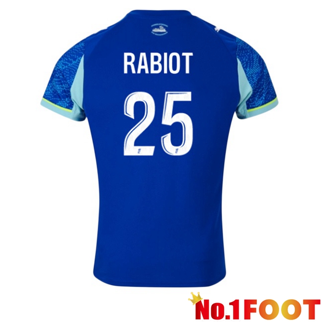 Marseille OM (RABIOT 25) Third Soccer Jersey Blue 2025/2026