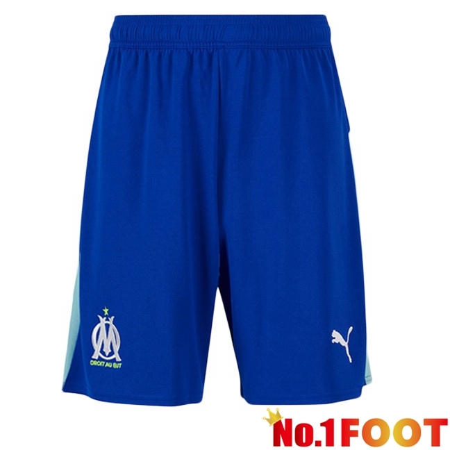 Marseille OM Third Soccer Shorts Blue 2025/2026