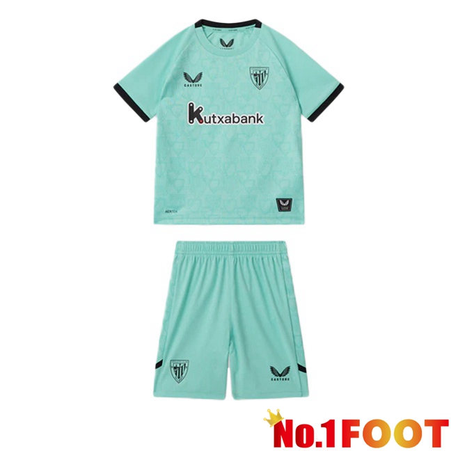 Athletic Club Kids Third Soccer Jersey Green 2025/2026