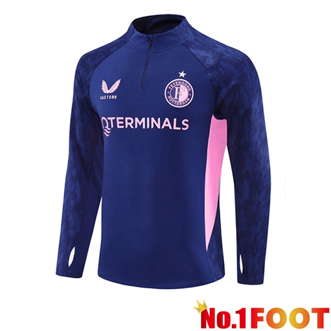 Feyenoord Training Sweatshirt Blue Royal 2025/2026