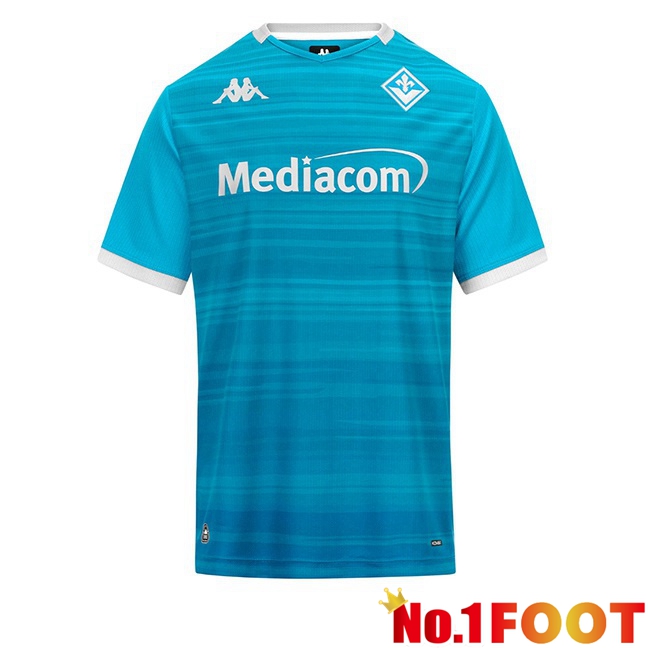 ACF Fiorentina Third Soccer Jersey Blue 2025/2026