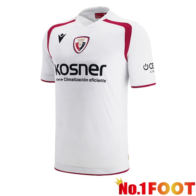 CA Osasuna Third Soccer Jersey White 2025/2026