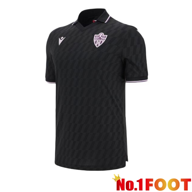 UD Almeria Third Soccer Jersey Black 2025/2026